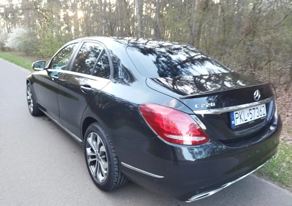 Mercedes-Benz Klasa C cena 78900 przebieg: 219000, rok produkcji 2014 z Kłodawa małe 232